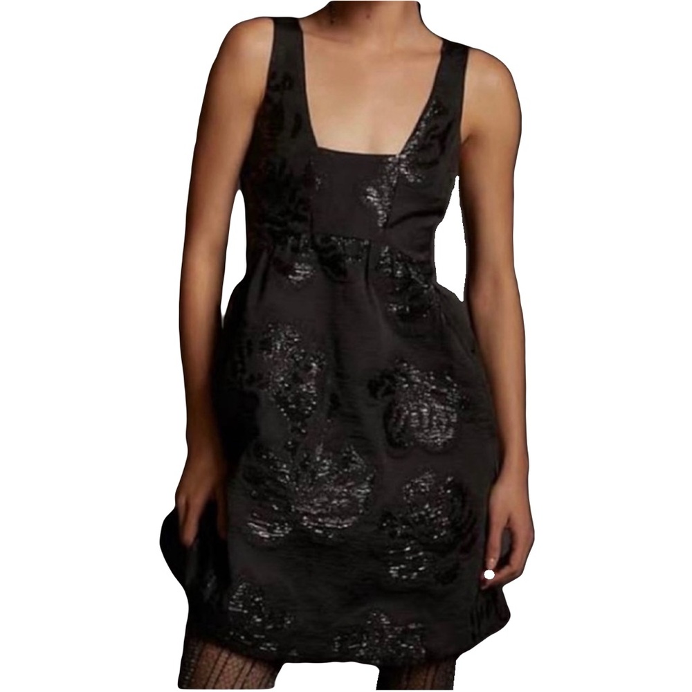 Maeve Black Sequin Dress